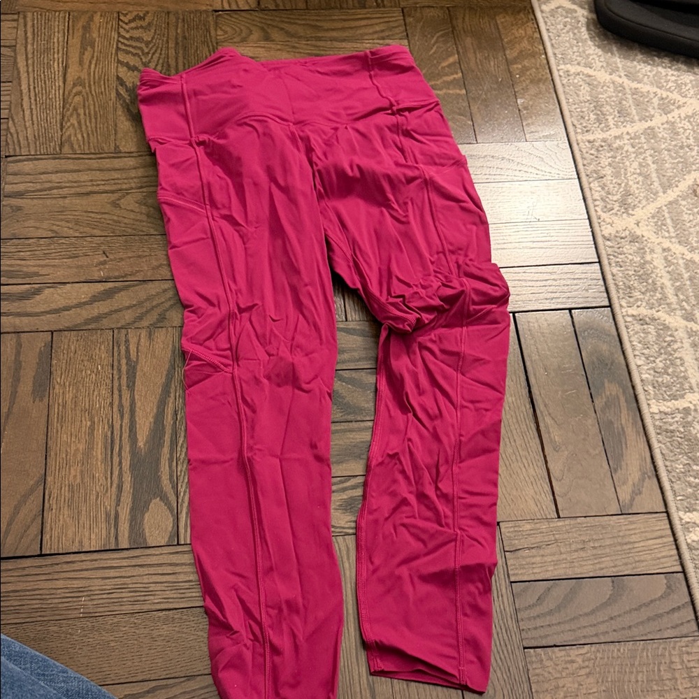 lululemon athletica Fuchsia Leggings
